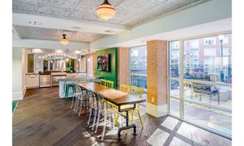 Well-appointed clubhouse with tv lounge & kitchen